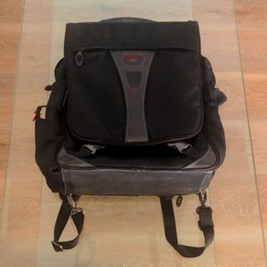 15' Tumi Tech Travel BackPack All Black